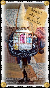 Gourd Sheep Makedo ePattern - Martha Smalley - PDF DOWNLOAD